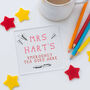 Personalised Teacher Emergency Tea/Coffee Coaster, thumbnail 1 of 4