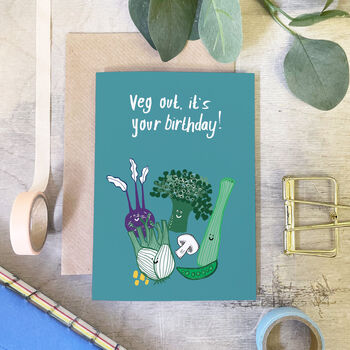 Fruit And Veg Birthday Card Bundle, 4 of 6