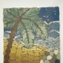 Beach Mosaic House Door Number Sign, thumbnail 4 of 4