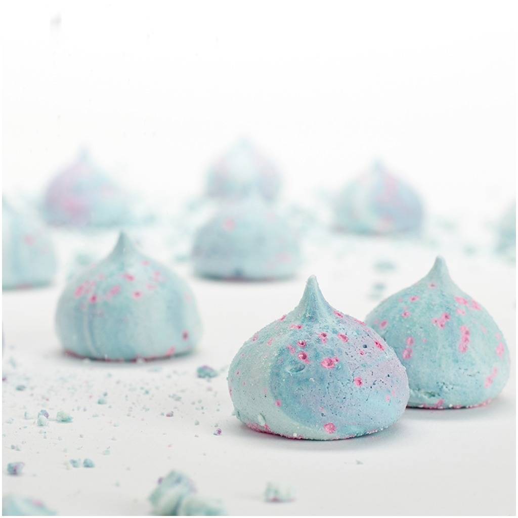 meringue drops gift box selection by flower & white