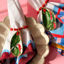 Red Beaded Napkin Holders Set Of Two, thumbnail 6 of 6