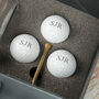 Golfer Dictionary Definition Whiskey Glass And Golf Balls Gift Set, thumbnail 2 of 4