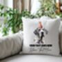 Personalised Great Dane Birthday Congratulations Party Cushion, thumbnail 2 of 2