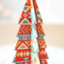 Christmas Tree Set, Aztec Design, thumbnail 5 of 8