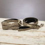 Beaufort Tweed Dog Collar Bow Tie Lead Set, thumbnail 2 of 6