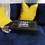 Personalised Photo Lap Tray With Beanbag Cushion, thumbnail 1 of 7