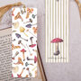 Mushroom Bookmark With Coloured Tassel, thumbnail 1 of 3