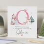 Personalised Christmas Card For Daughter Granddaughter, thumbnail 1 of 7