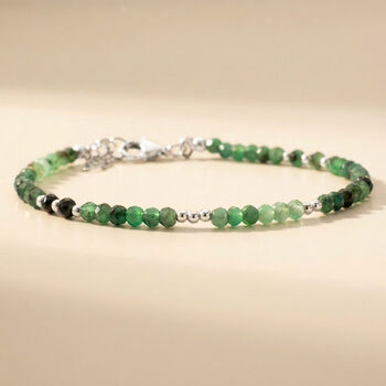 Skinny Emerald Bracelet, 4 of 12