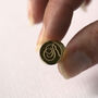 Gold Plated Engraved Initial Lapel Pin, thumbnail 5 of 11