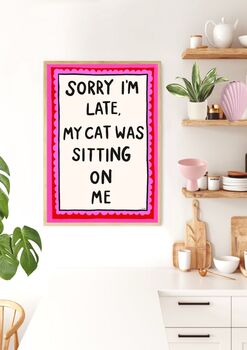 Funny Cat Print, 5 of 6
