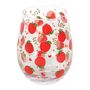 Apple Print Stemless Glass, thumbnail 2 of 2