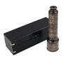 Personalised 16 Inch Gunmetal And Leather Telescope, thumbnail 8 of 11