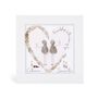 Personalised Best Friend Glitter Pebble Picture, thumbnail 2 of 3