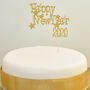 Happy New Year 2020 Scrolly Vintage Cake Topper, thumbnail 2 of 3