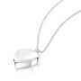 Heart Urn Ashes Necklace – Sterling Silver, thumbnail 2 of 5