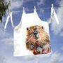 Inky Beaver Canvas Child's Apron, thumbnail 1 of 5