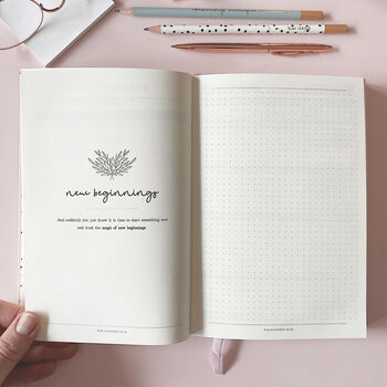 Personalised Undated Weekly Planner • Black, 6 of 11