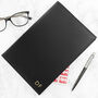 Personalised Genuine Leather Refillable Notebook, thumbnail 1 of 12