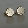 Solid Bronze Constellation Cufflinks, thumbnail 2 of 12