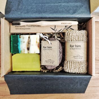 Essential Grooming Vegan Eco Friendly Kit For Him, 2 of 2