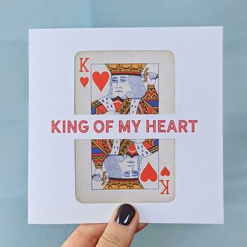 King Of My Heart Card, 2 of 4