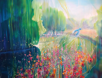 A Kind Of Magic Large Landscape Painting, 7 of 7