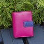 Personalised Berry Small Leather Purse Wallet Rfid Protected, thumbnail 1 of 9