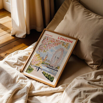 London Travel Inspired City Poster, 2 of 9