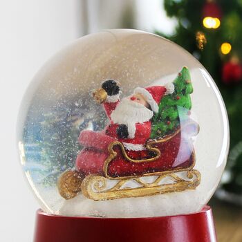Musical Personalised Santa Globe, 3 of 3