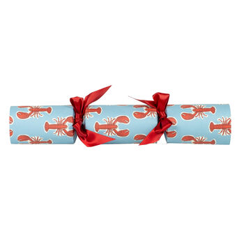 Lobster Eco Christmas Cracker Set, 3 of 4