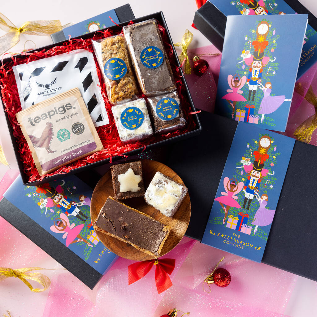 Christmas 'Nutcracker' Coffee And Treats Gift Box By The Sweet Reason ...