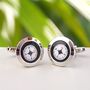 Personalised Compass Cufflinks, thumbnail 1 of 8