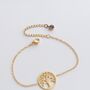 Tree Of Life Birthstone Bracelet, thumbnail 10 of 11