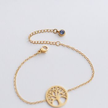 Tree Of Life Birthstone Bracelet, 10 of 11