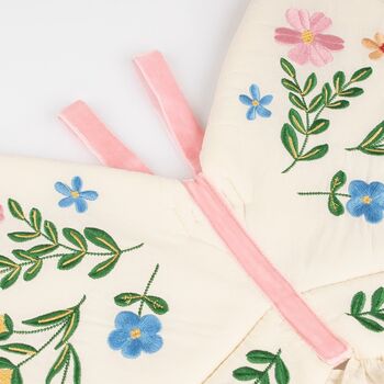 Embroidered Fabric Butterfly Wings, 2 of 6