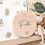 Personalised Baby Name Plaque | Wooden Newborn Announcement Sign, thumbnail 2 of 9