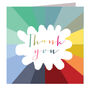 Colourful Thank You Card, thumbnail 2 of 5