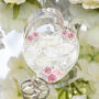 Personalised Flowers Acrylic Heart Wedding Ring Box, thumbnail 4 of 4