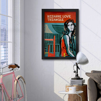Bizarre Love Triangle Music Poster Print, 4 of 4