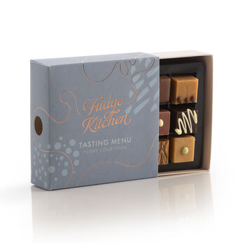 Father's Day Tasting Menu Fudge Selection Artisan Handmade Fudge, 4 of 5