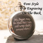 Pocket Watch With Engraved Initials, thumbnail 5 of 10