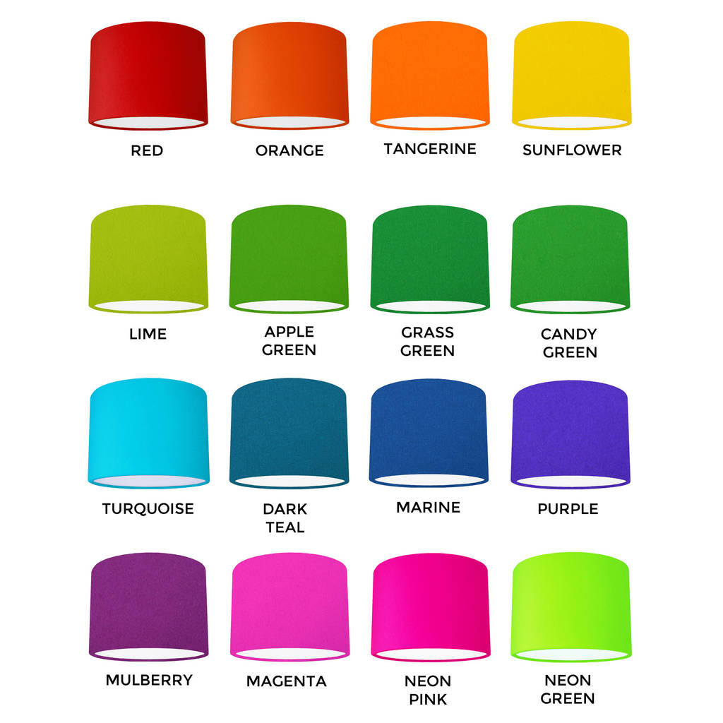 100 Wool Felt Lampshade 32 Colours