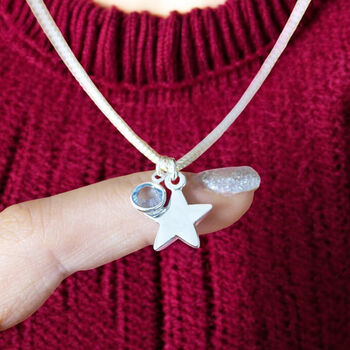 Personalised Star Charm Necklace, 5 of 9