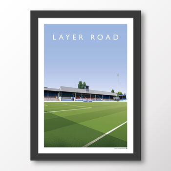 Colchester United Layer Road Poster, 7 of 7