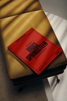 Bruce Springsteen Personalised Gift Music Legend Deluxe Book, 8 of 10