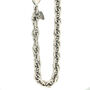 Men's Bold Titanium Rope Necklace, thumbnail 1 of 3
