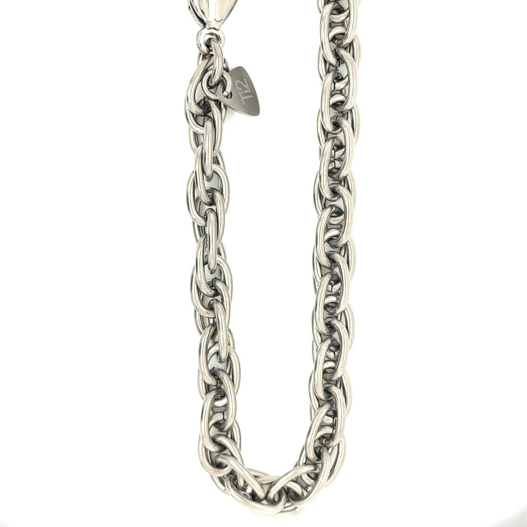 New 7mm Pure Titanium Diamond-Cut Chain Necklace Men Women Anti-allergy 24  inch | eBay