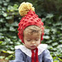 Baby And Child Rusty Red Pixie Hat, thumbnail 1 of 5