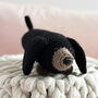 Cute Sausage Dog Crochet Kit, thumbnail 1 of 5